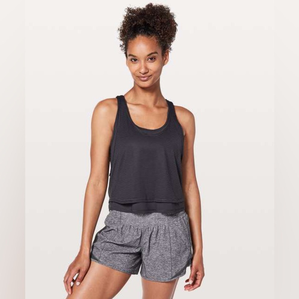 LULULEMON Lean In Tank Black - Picture 2 of 6